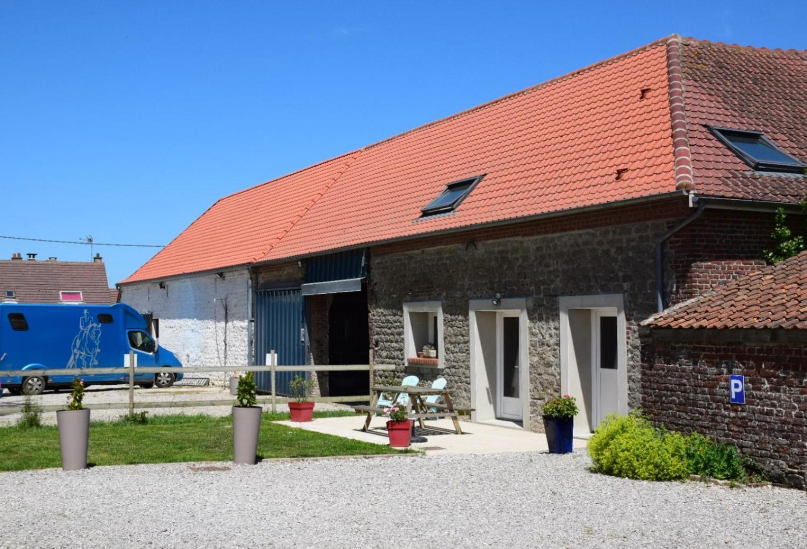 Le Clos De L'Angley Gites Et Ecurie Caffiers Eksteriør bilde
